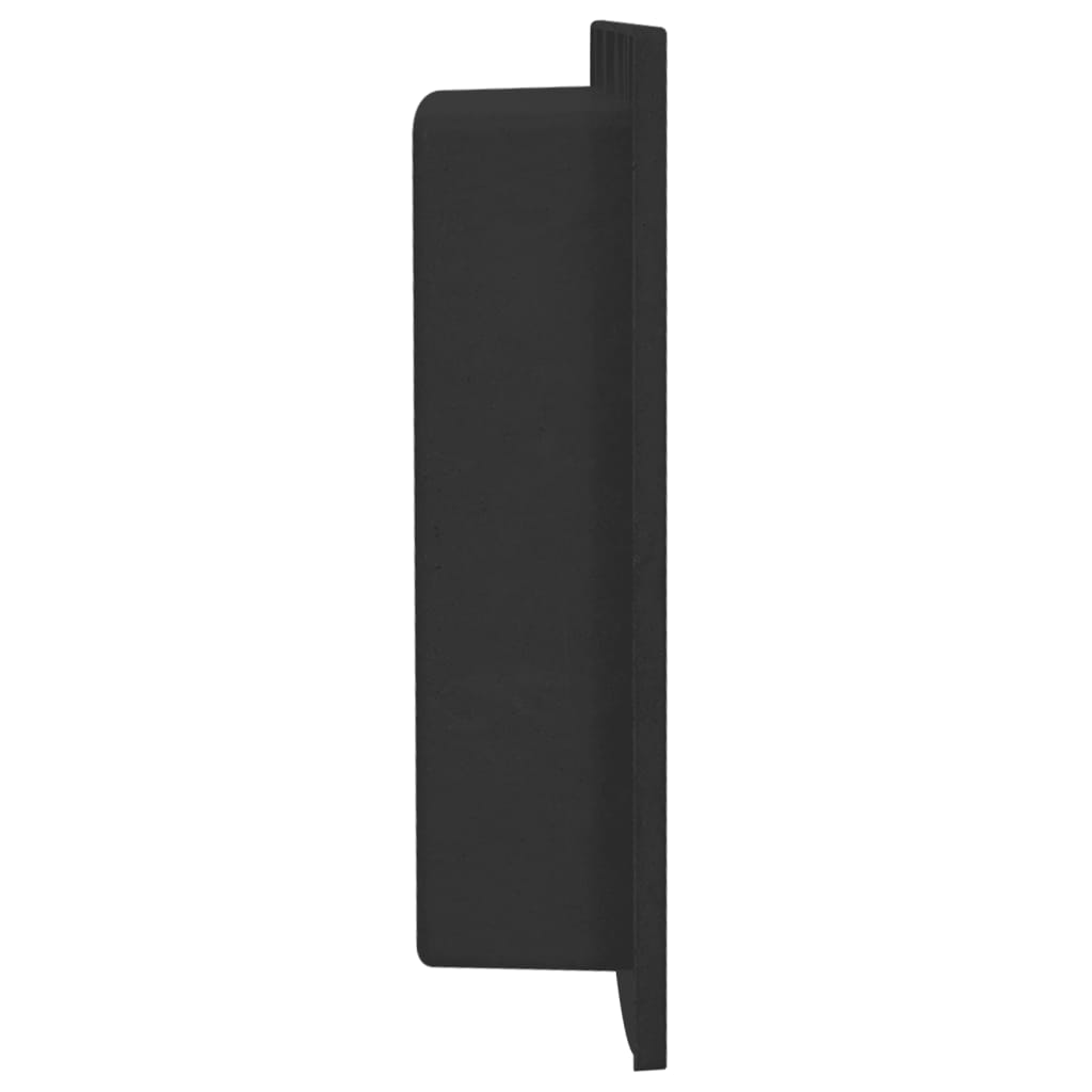Shower Niche Matt Black 41x51x10 cm