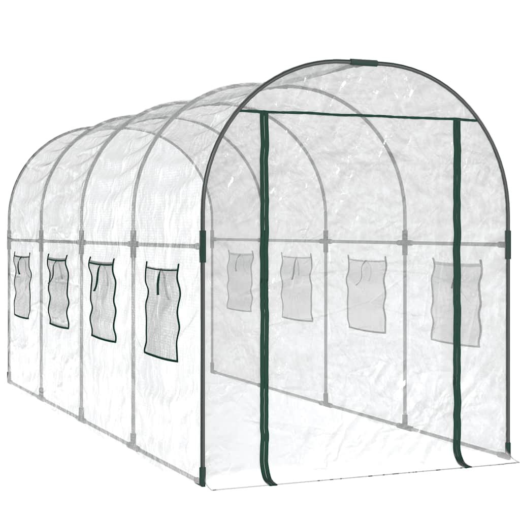 Greenhouse | Transparent | PVC and Powder-coated Steel | Large