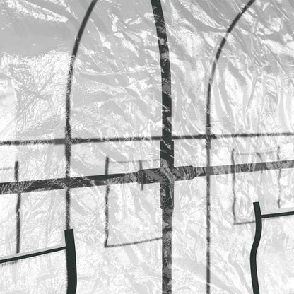 Greenhouse | Transparent | PVC and Powder-coated Steel | Large