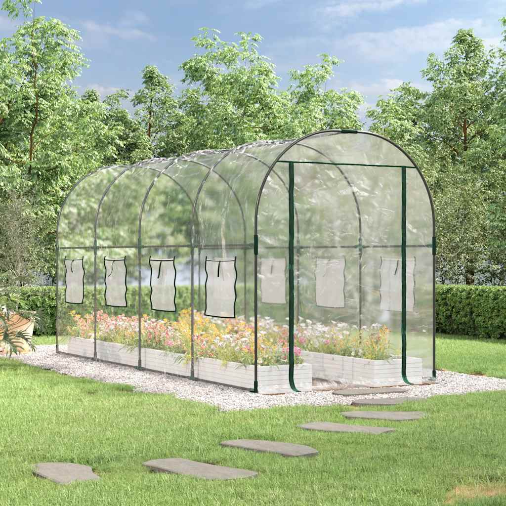 Greenhouse | Transparent | PVC and Powder-coated Steel | Large