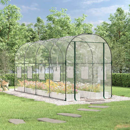Greenhouse | Transparent | PVC and Powder-coated Steel | Large