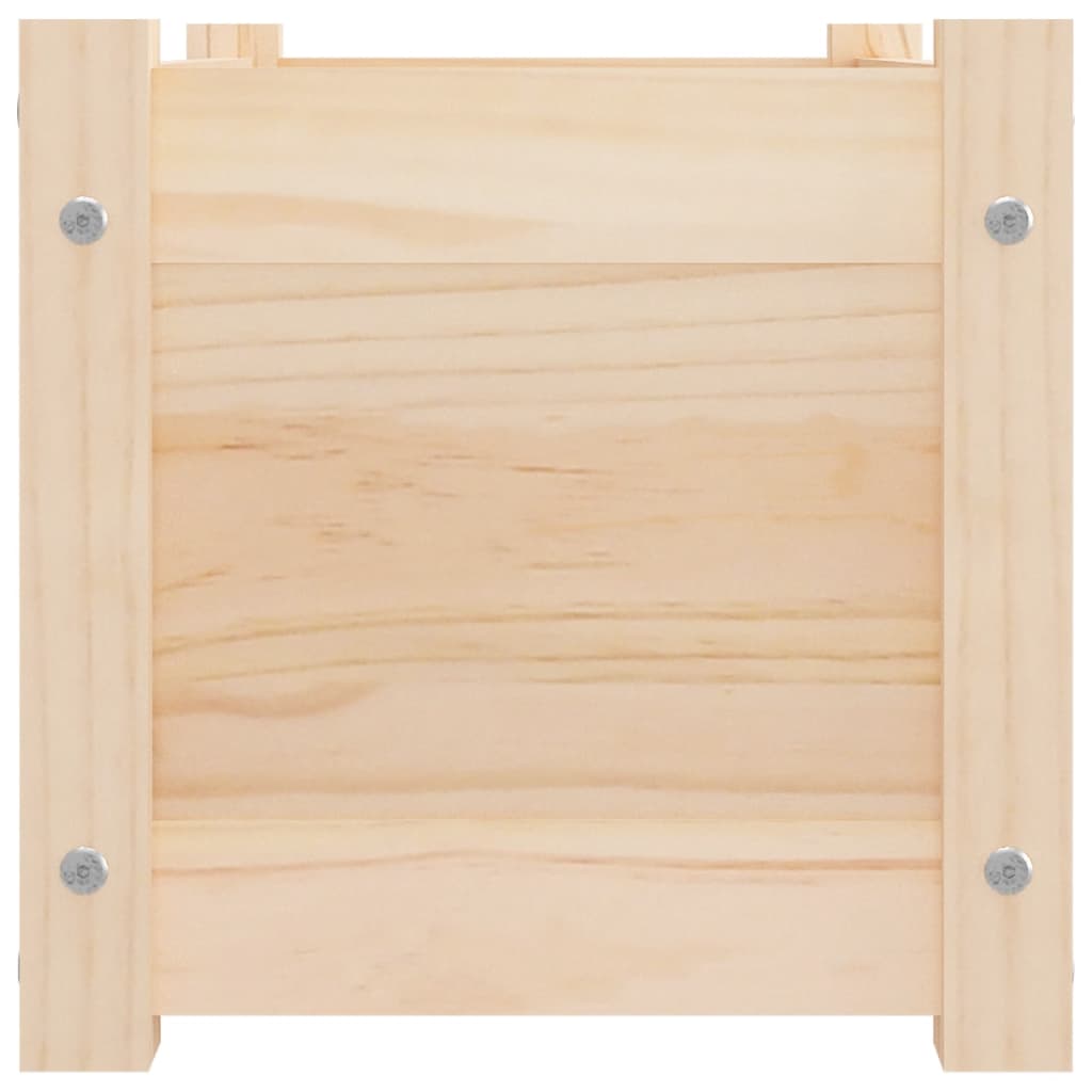 Garden Planter 23.6"x12.2"x12.2" Solid Wood Pine