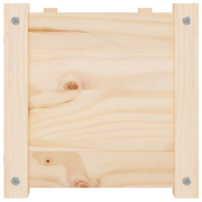 Garden Planters 2 pcs 39.4"x12.2"x12.2" Solid Wood Pine