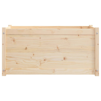 Garden Planter 39.4"x19.7"x19.7" Solid Wood Pine