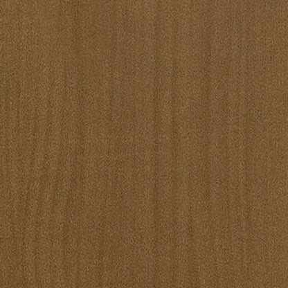 Garden Planter Honey Brown 59.1"x19.7"x27.6" Solid Wood Pine