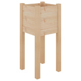 Garden Planter 31x31x70 cm Solid Pinewood