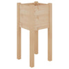 Garden Planters 2 pcs 31x31x70 cm Solid Pinewood