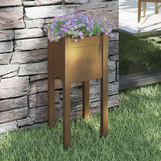 Planter | Honey brown | Solid pinewood | Medium | Durable | Planter