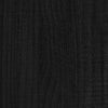 Garden Planter Black 40x40x70 cm Solid Pinewood