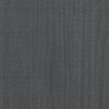 Garden Planter Grey 70x31x70 cm Solid Pinewood