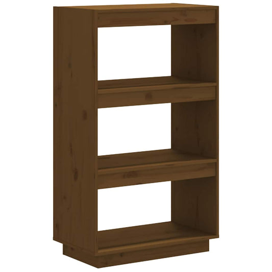 Book Cabinet | Honey brown | Solid pinewood | Medium | Book Cabinet