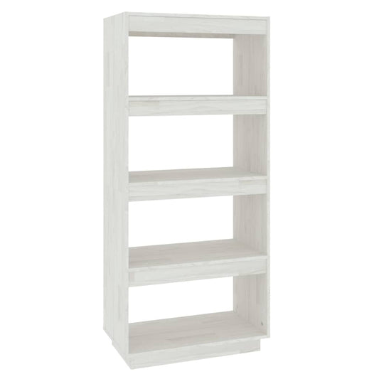 Book Cabinet | White | Solid Pinewood | Medium | Book Cabinet