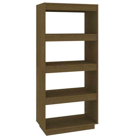 Book Cabinet | Honey brown | Solid pinewood | Medium | Book Cabinet