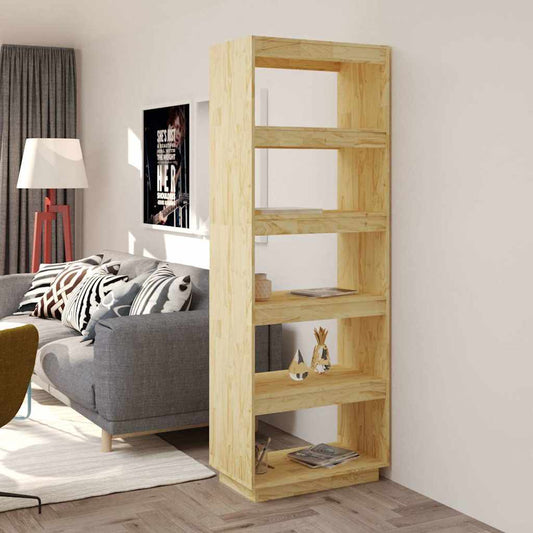 Book Cabinet | Natural pine | Solid pine (not treated) | 167 cm height