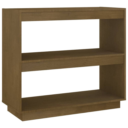 Book Cabinet | Honey brown | Solid Pinewood | Medium | Storage