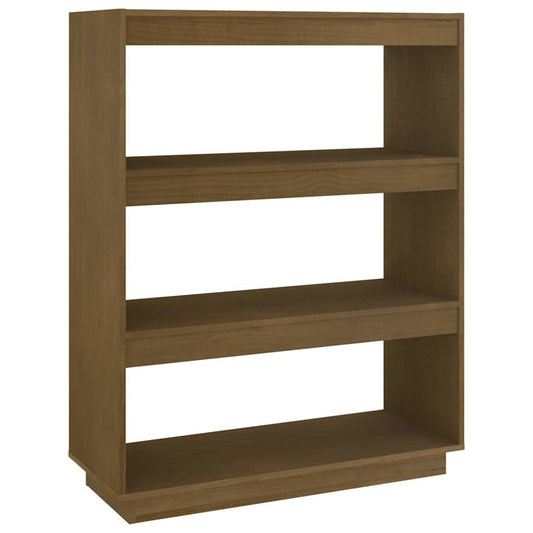 Book Cabinet | Honey brown | Solid pinewood | Medium | Book Cabinet