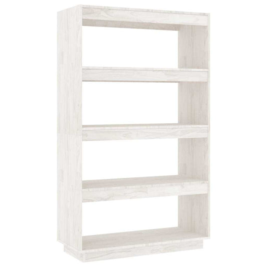Book Cabinet | White | Solid pine wood | Medium | Book Cabinet