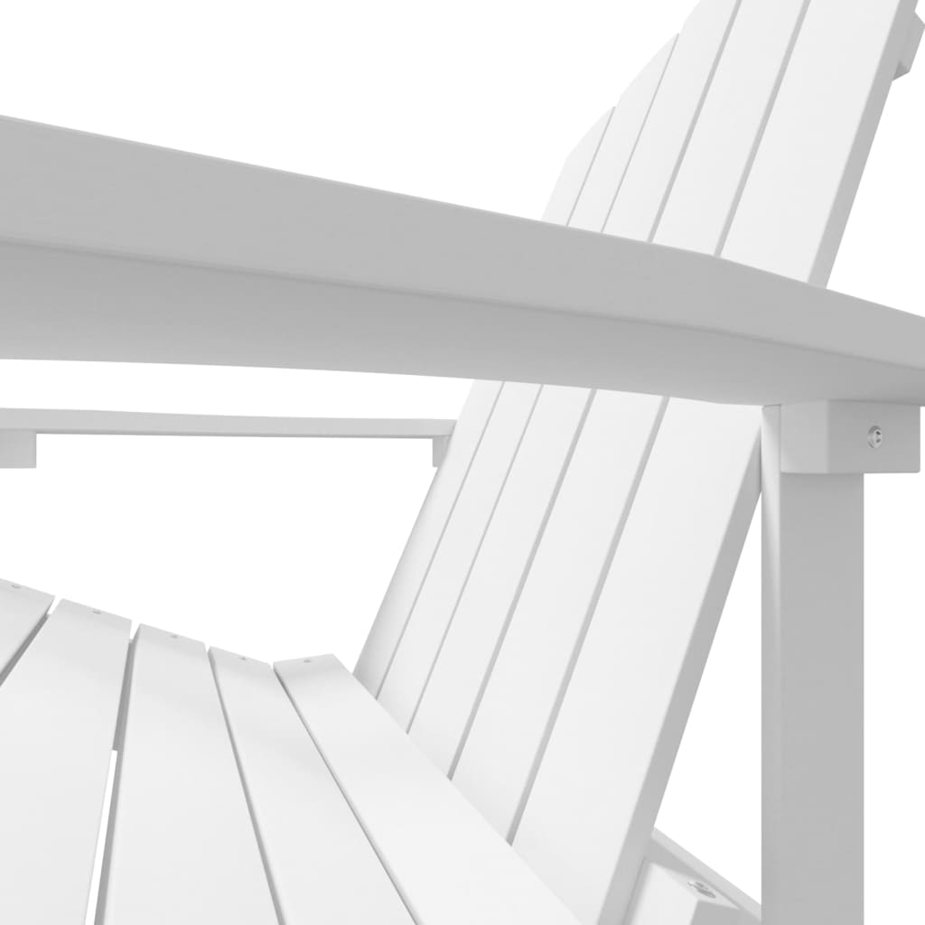 Garden Chair | White | High Density Polyethylene (HDPE)