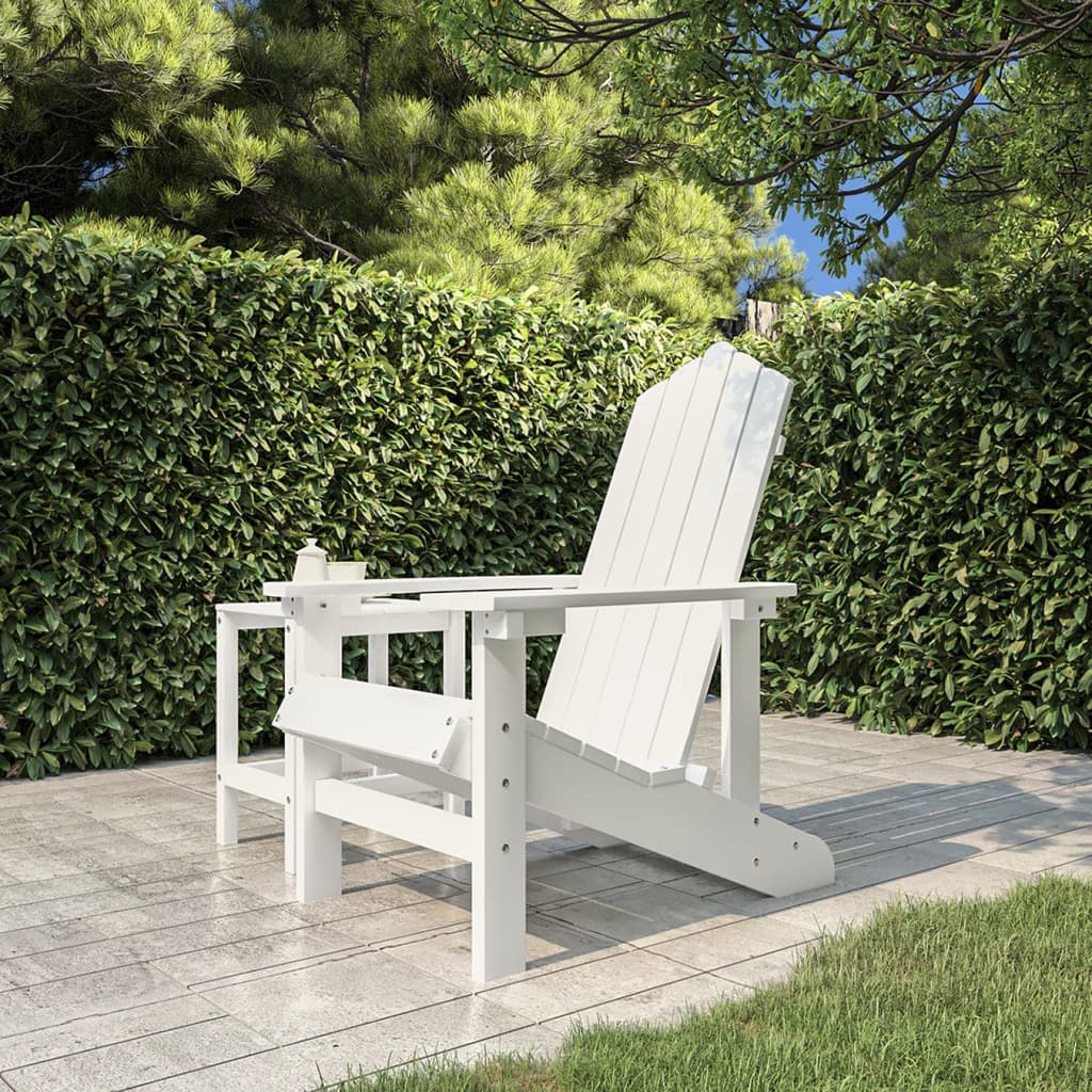 Garden Chair | White | High Density Polyethylene (HDPE)