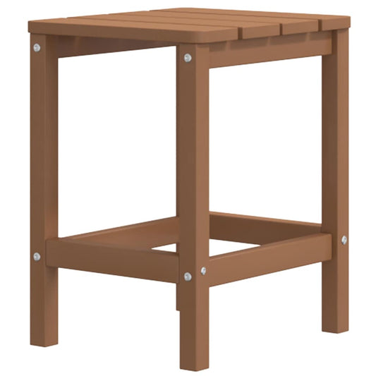 Garden Table | Brown | HDPE (High Density Polyethylene), Steel