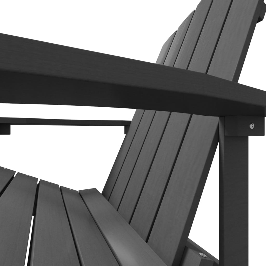 Garden Chair | Anthracite | HDPE | Standard Size | Detachable