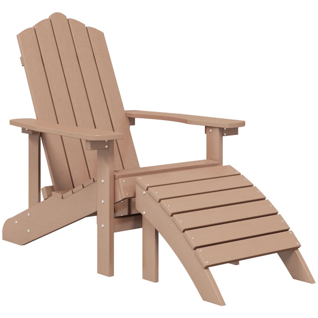 Garden Chair | Brown | HDPE (High Density Polyethylene) | Standard