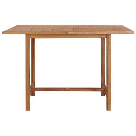 Garden Dining Table | Warm Teak | Teak wood | 110x110x75 cm | Durable