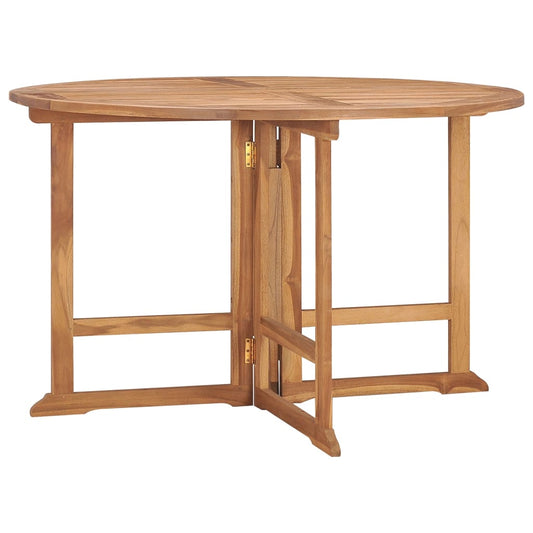 Garden Dining Table | Natural teak | Teak wood | Medium | Foldable