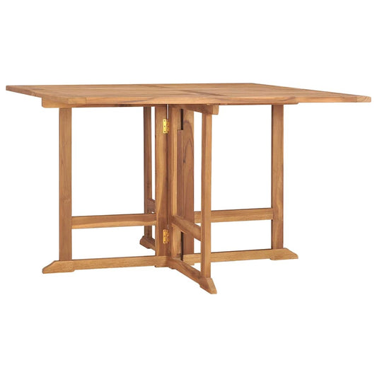 Garden Dining Table | Teak | Teak hardwood | 110x110x75 cm | Foldable