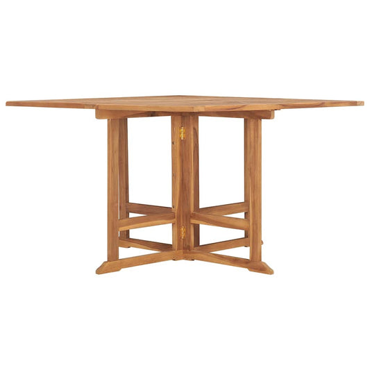 Garden Dining Table | Teak | Teak hardwood | 110x110x75 cm | Foldable