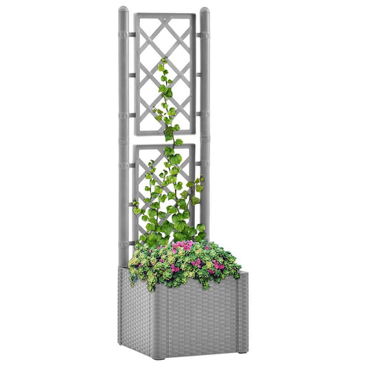 Raised Bed | Stone grey | Plastic (PP) | Large