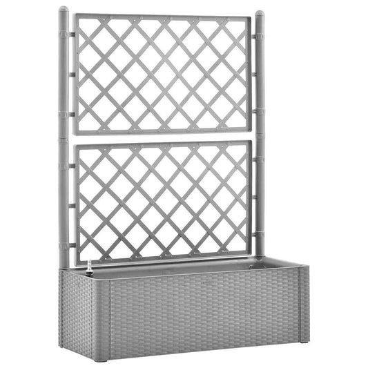 Raised Bed | Stone grey | Plastic (PP) | Large | Planters | Raised Bed