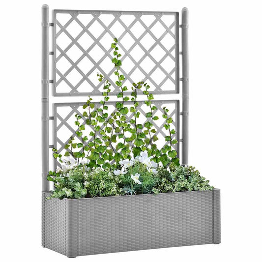 Raised Bed | Stone grey | Plastic (PP) | Large | Planters | Raised Bed