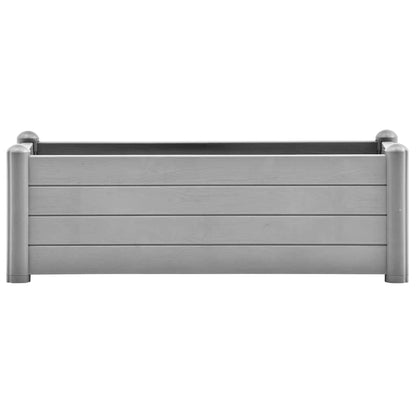 Raised Bed | Stone grey | Polypropylene | 100 x 43 x 35 cm
