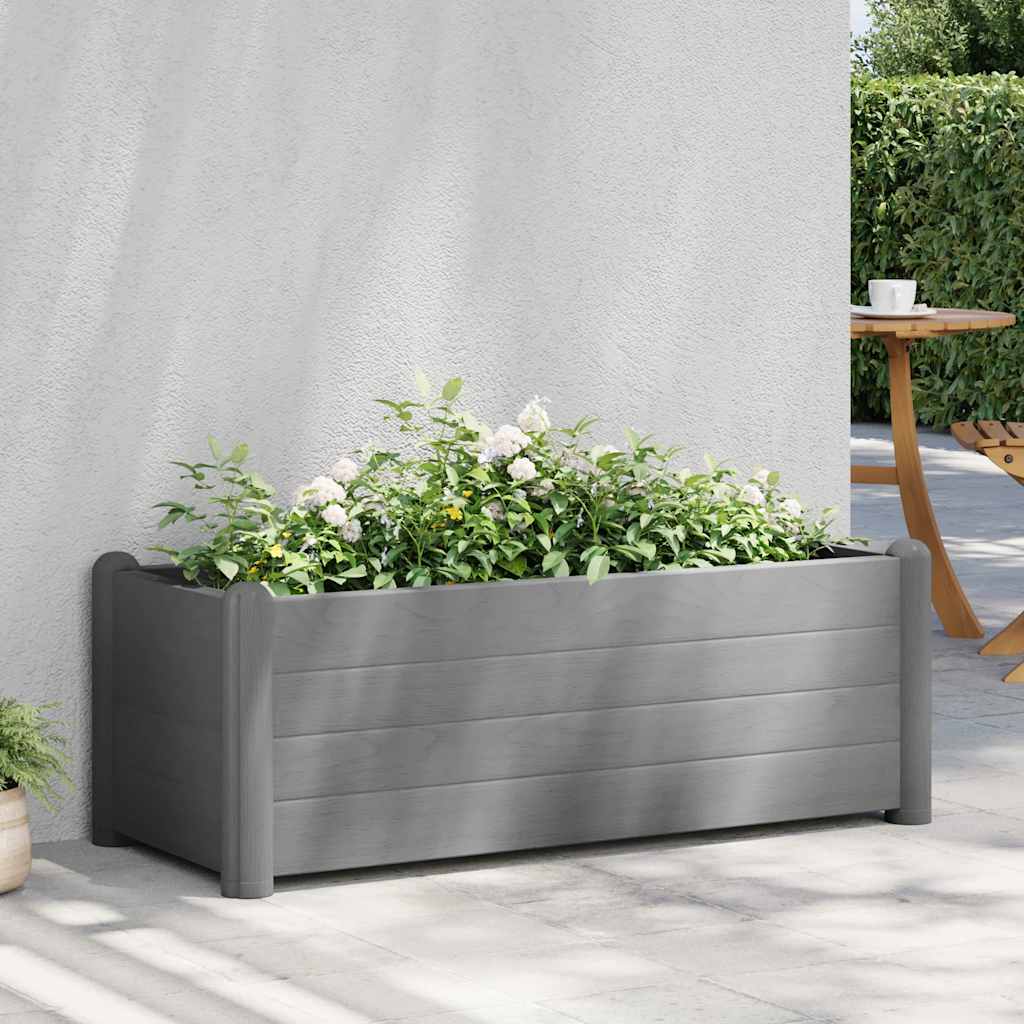 Raised Bed | Stone grey | Polypropylene | 100 x 43 x 35 cm
