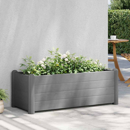 Raised Bed | Stone grey | Polypropylene | 100 x 43 x 35 cm