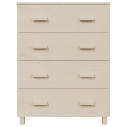 Sideboard HAMAR Honey Brown 79x40x103.5 cm Solid Wood Pine