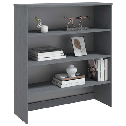 Top for Highboard HAMAR Dark Grey 90x30x100cm Solid Wood Pine