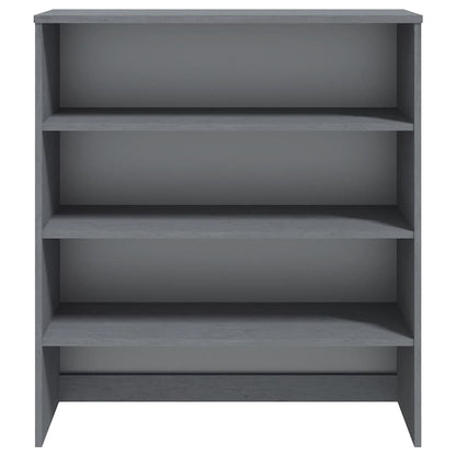 Top for Highboard HAMAR Dark Grey 90x30x100cm Solid Wood Pine
