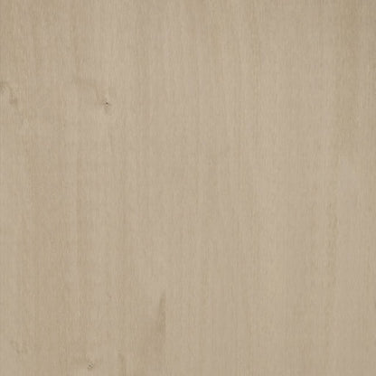 Sideboard HAMAR Honey Brown 44.5"x15.7"x31.5" Solid Wood Pine