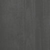 Sideboard HAMAR Dark Gray 44.5"x15.7"x31.5" Solid Wood Pine