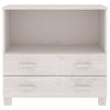 Sideboard HAMAR White 85x35x80 cm Solid Wood Pine