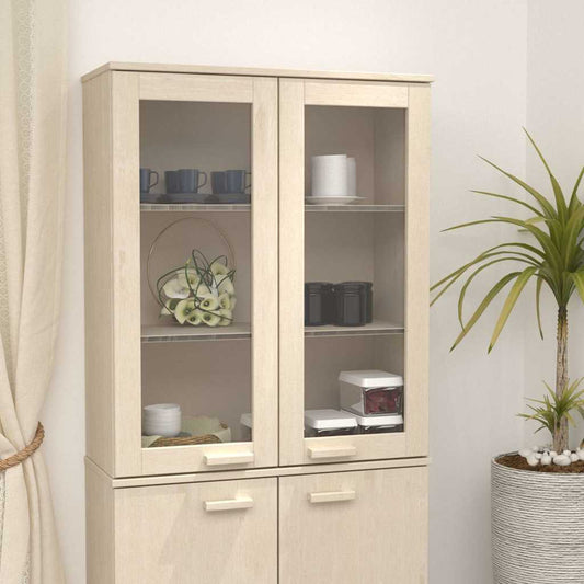 Highboard Top | Honey Brown | Solid Pinewood, MDF