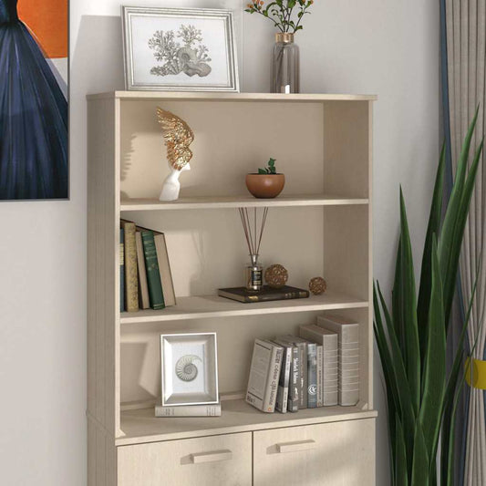 Top For Highboard | Honey Brown | Solid Pine Wood, MDF | 85x35x100 cm