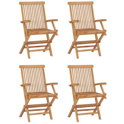 Outdoor Dining Set | Natural Teak | Fine sanded teak hardwood | Medium