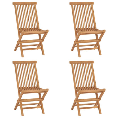 Outdoor Dining Set | Natural Teak | Solid Teak wood | Medium | Foldable