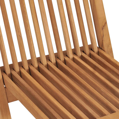 Garden Chair | Set of 6 | Teak | Solid Teak Wood | Standard | Foldable