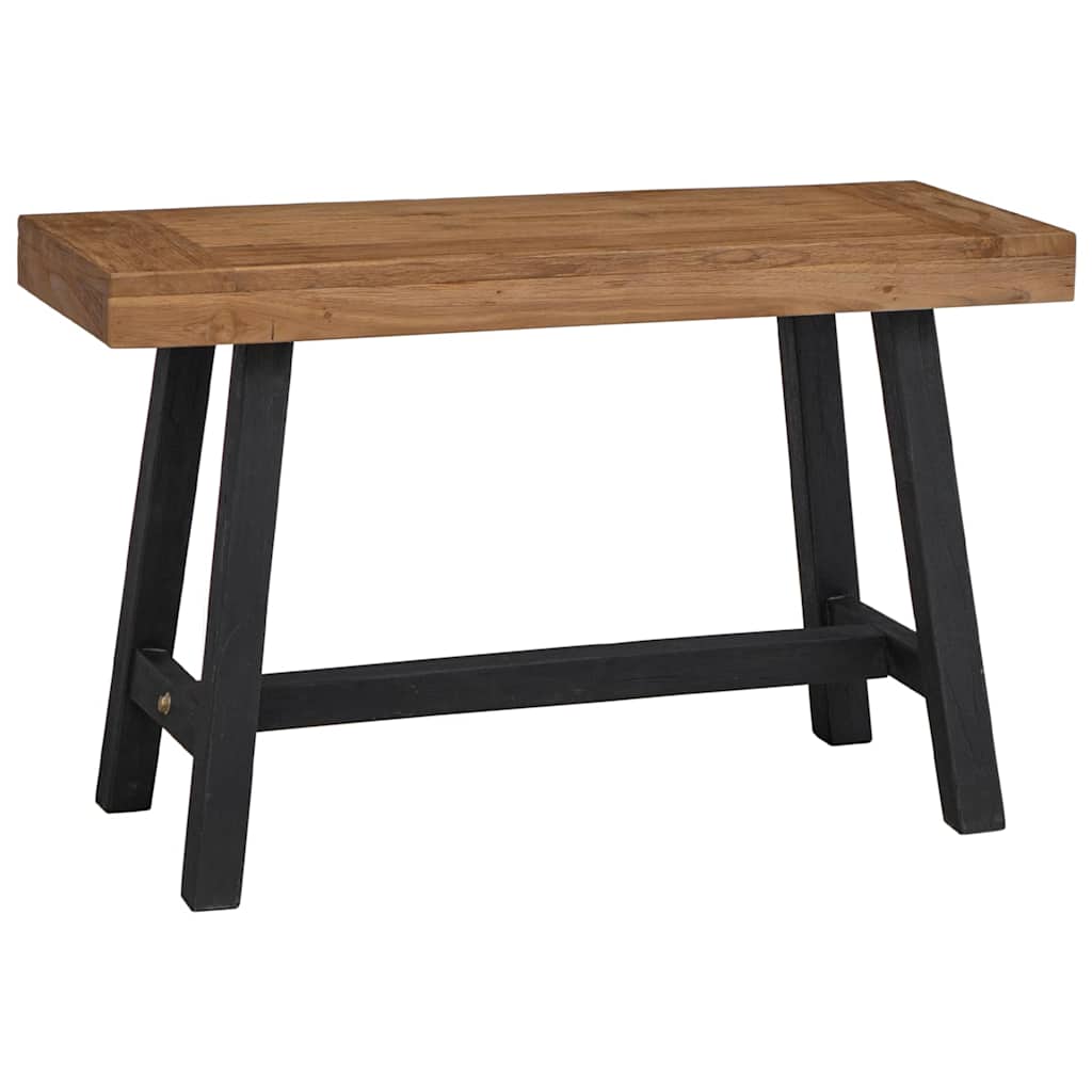 340743 vidaXL Bench 110 cm Solid Wood Teak