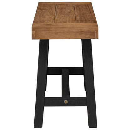 340743 vidaXL Bench 110 cm Solid Wood Teak