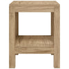 Bathroom Side Table 17.7"x13.8"x17.7" Solid Wood Teak